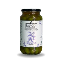 Aceitunas Sabor Berenjena – 500 g (Vidrio)