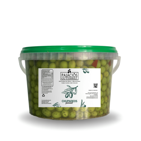Aceitunas Chupadedos – Cubo 4,5 kg (Plástico)