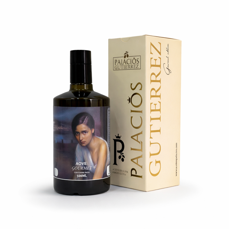 Aceite de Oliva Virgen Extra – Edición Julio Romero de Torres · Milenarium · 500 ml