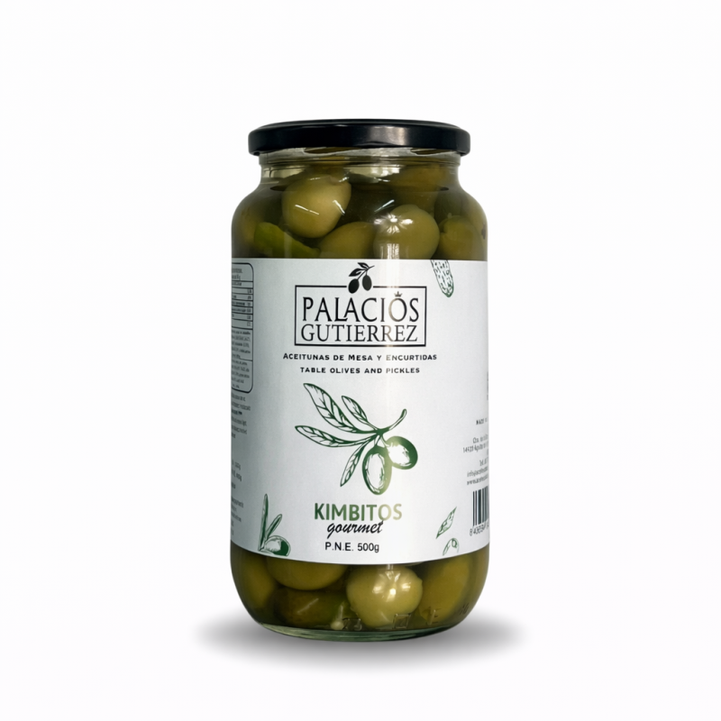 Aceitunas Kimbitos – 500 g (Vidrio)