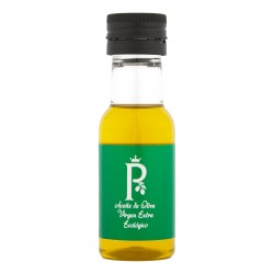 Aceite de Oliva Virgen Extra Ecológico · Caja 100 Monodosis de 20 ml (Vidrio)