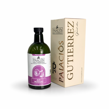 Aceite de Oliva Macerado con Ajo – 500 ml (Vidrio)