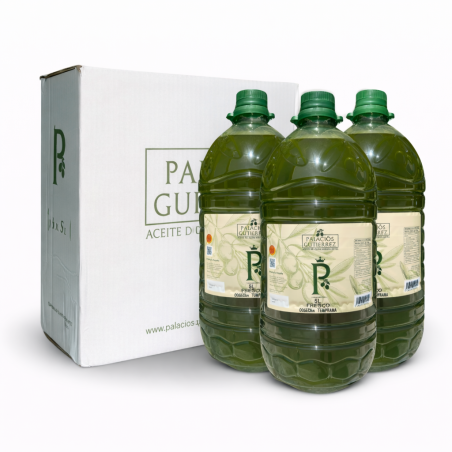 Aceite de Oliva Virgen Extra Cosecha Temprana Sin Filtrar – 5 L