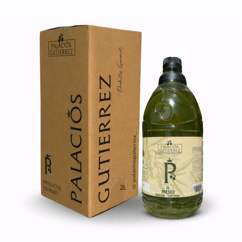 Aceite de Oliva Virgen Extra Cosecha Temprana Sin Filtrar – 2 L