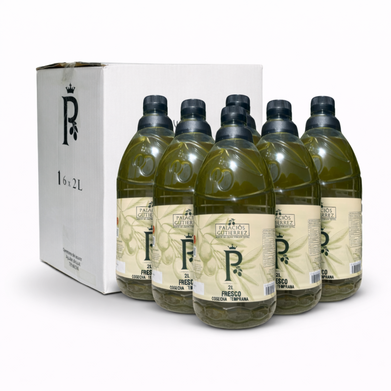 Aceite de Oliva Virgen Extra Cosecha Temprana Sin Filtrar – 2 L