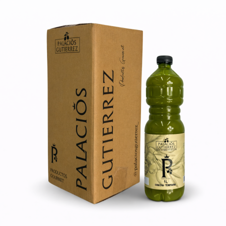 Aceite de Oliva Virgen Extra Cosecha Temprana Sin Filtrar – Garrafa 1 L (PET)