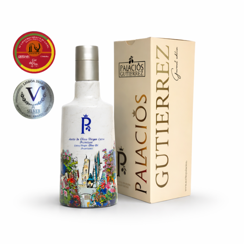 Aceite de Oliva Virgen Extra – Edición Patios · 500 ml Aceite de Oliva Virgen Extra – Edición Patios · 500 ml