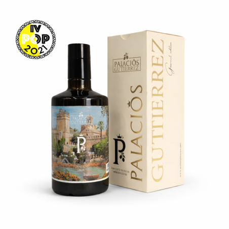 Aceite de Oliva Virgen Extra – Edición Alcázar de los Reyes Cristianos · 500 ml (Vidrio)