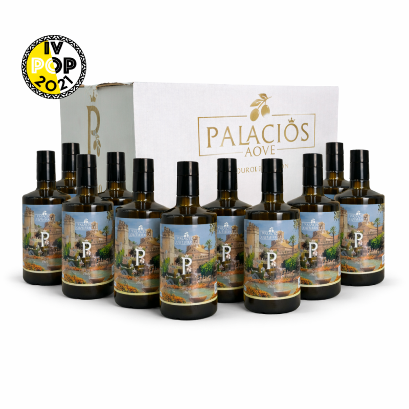 Aceite de Oliva Virgen Extra – Edición Alcázar de los Reyes Cristianos · 500 ml (Vidrio)