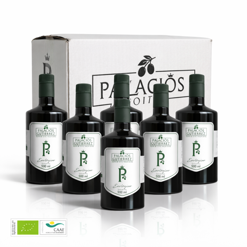 Aceite de Oliva Virgen Extra Ecológico – 500 ml (Vidrio)