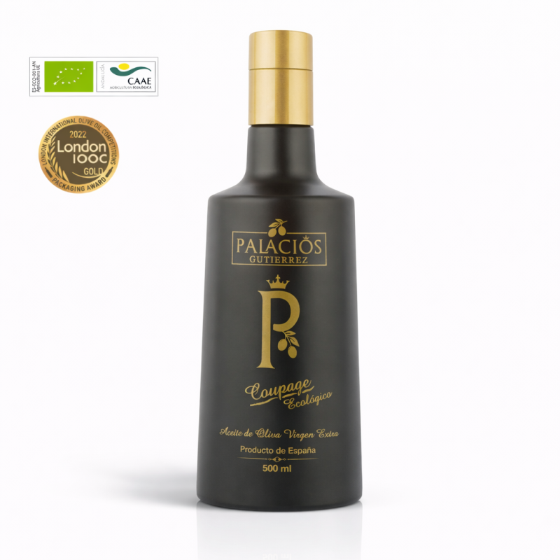 Aceite de Oliva Virgen Extra Premium Coupage – 500 ml (Vidrio)