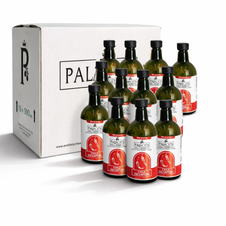 Aceite de Oliva Macerado con Chile Escorpión – 500 ml (Vidrio)