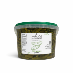 PEPINILLOS-CUBO 4,5 KG (PLÁSTICO)