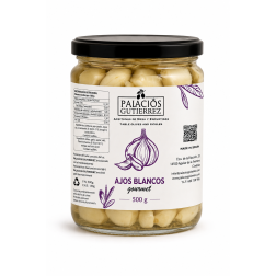 Ajos Blancos Gourmet – 500 g (Vidrio)
