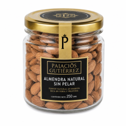 ALMENDRA NATURAL SIN PELAR  250G