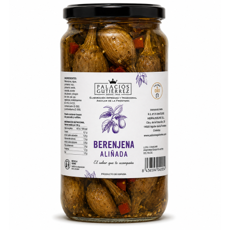 Berenejenas Aliñadas- 500G (Vidrio)
