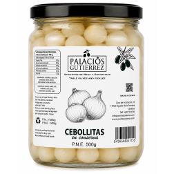 Cebollitas en Conserva- 500g(Vidrio)