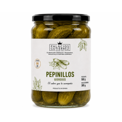 Pepinillos Gordos- 500g ( Vidrio)