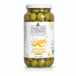 Aceitunas Machacadas Caseras- 500g ( Vidrio)