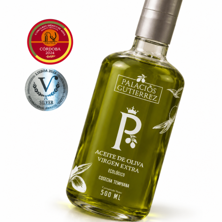 Aceite de Oliva Virgen Extra Picual – Pacho · 500 ml (Vidrio) Cosecha Temprana