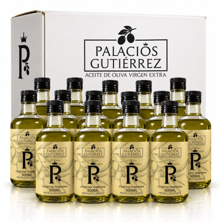 Aceite de Oliva Virgen Extra Cosecha Temprana Sin Filtrar – 500 ml (PET)