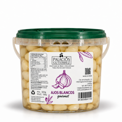 Ajos Blancos- Cubo 4,5 Kg ( Plástico)