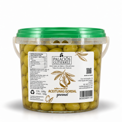 Aceitunas Gordal Sabor Anchoa – Cubo 4,5 kg ( Plástico)