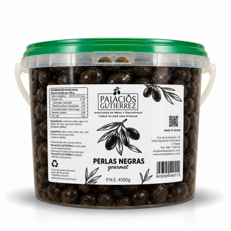 Perlas Negras - Cubo 4,5 kg ( Plástico)