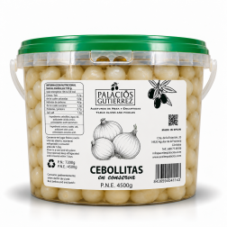 Cebollitas en conserva- 4,5kg ( Plástico)